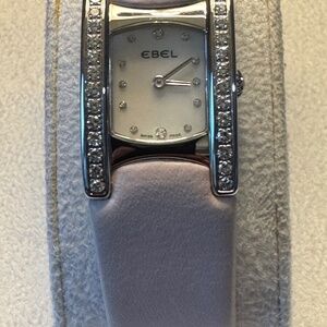 Ebel Beluga A9057A28-10 w/Diamonds & Pink band